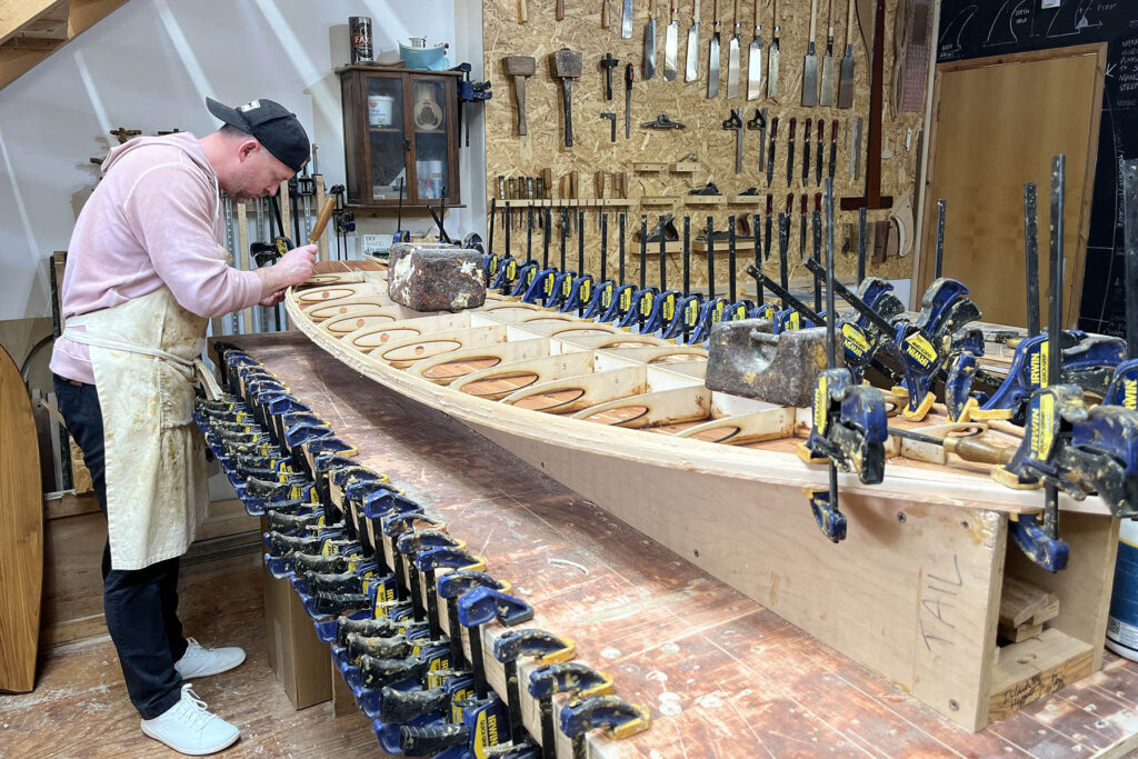 Make your own sustainable, hollow wooden surfboard