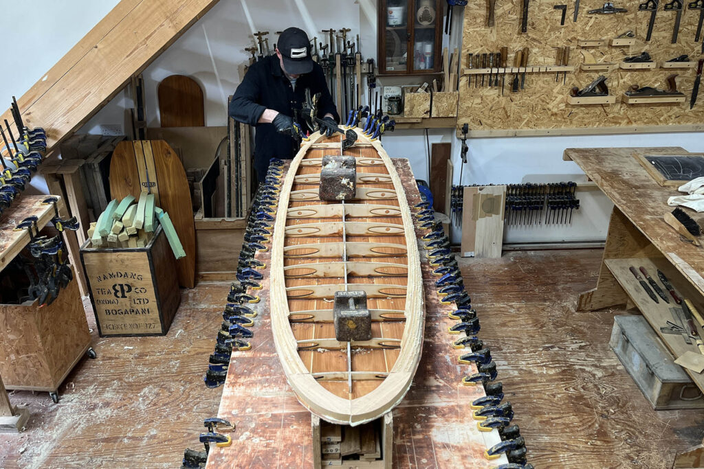 Surfboard making workshop with Otter Surfboards