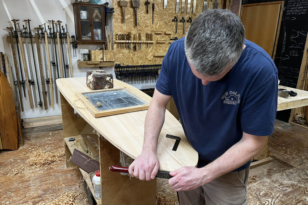 Surfboard making workshop with Otter Surfboards