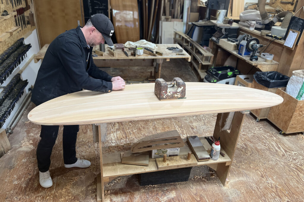 Surfboard making workshop with Otter Surfboards