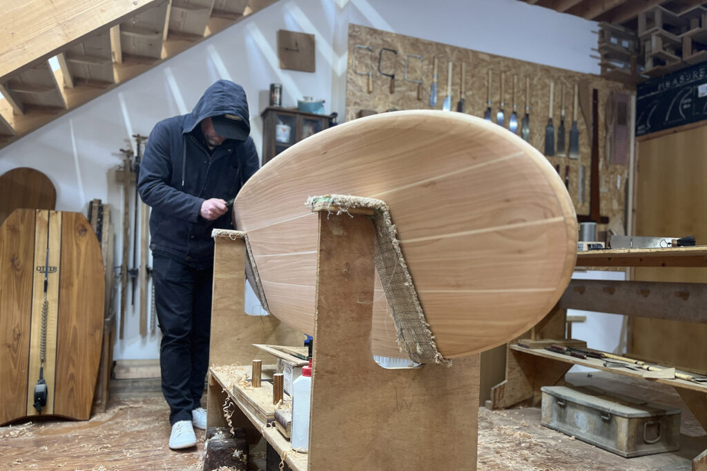 Surfboard making workshop with Otter Surfboards