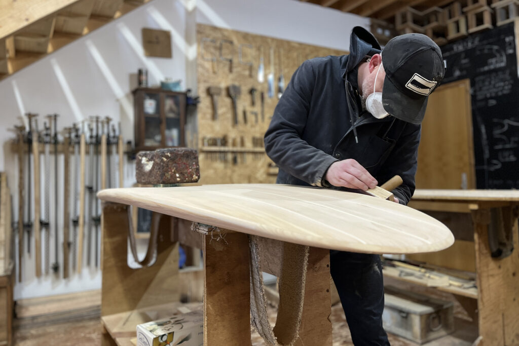 Surfboard making workshop with Otter Surfboards