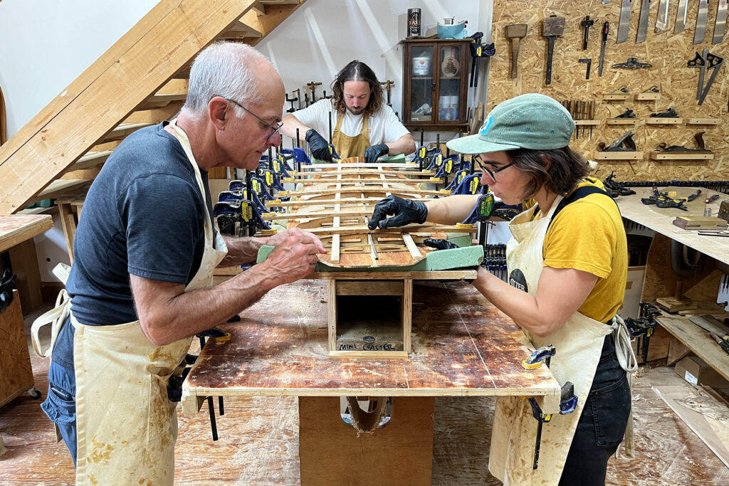 5 day surfboard making workshop with Otter Surfboards