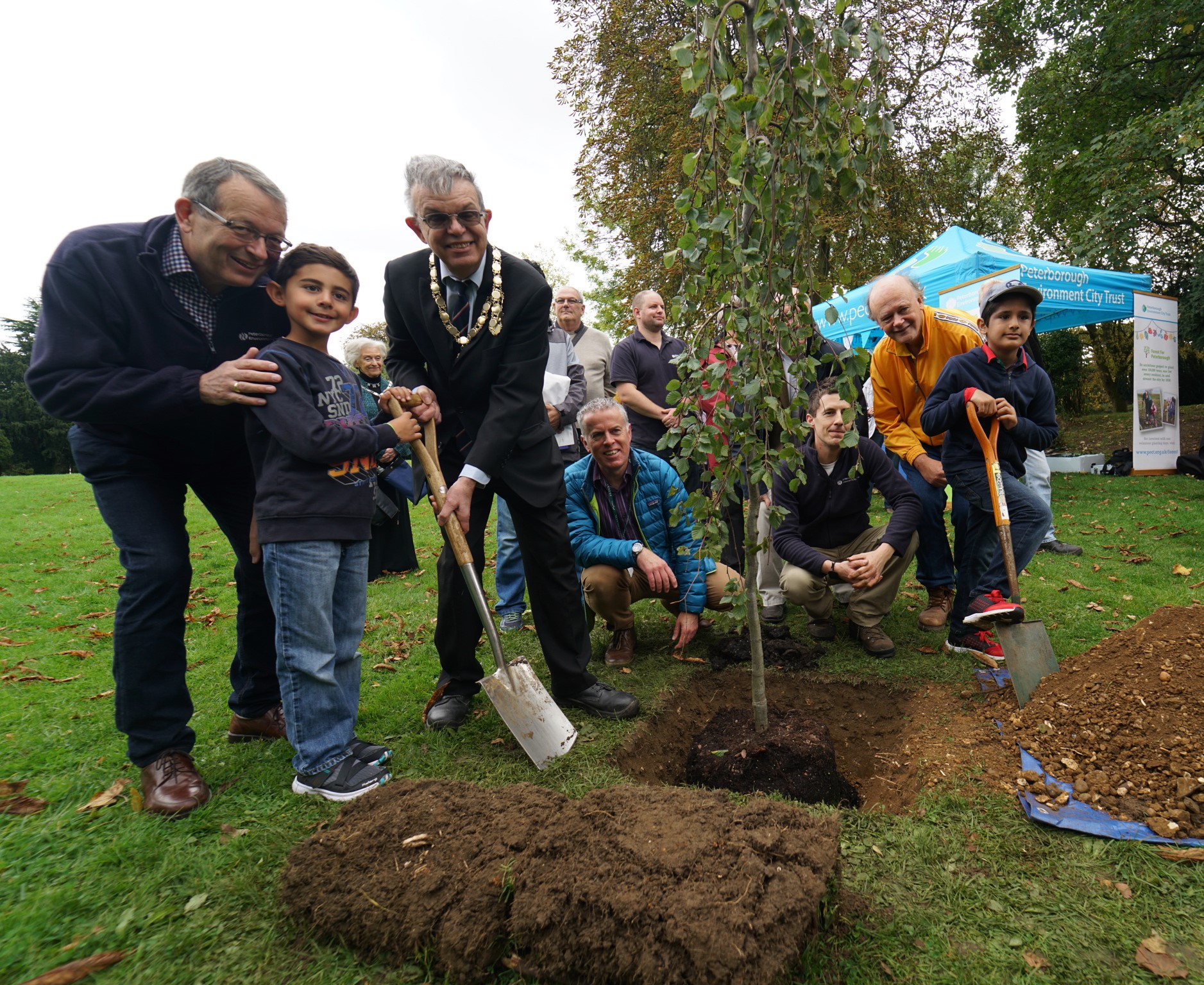 100,000th tree plant