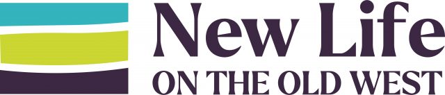 New life on the old west logo>