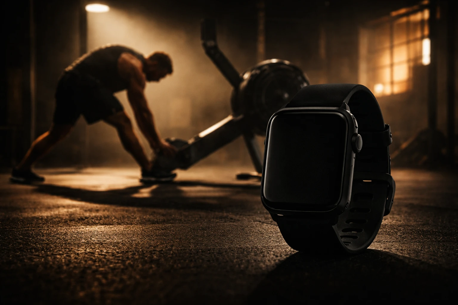 premium smartwatch silhouette