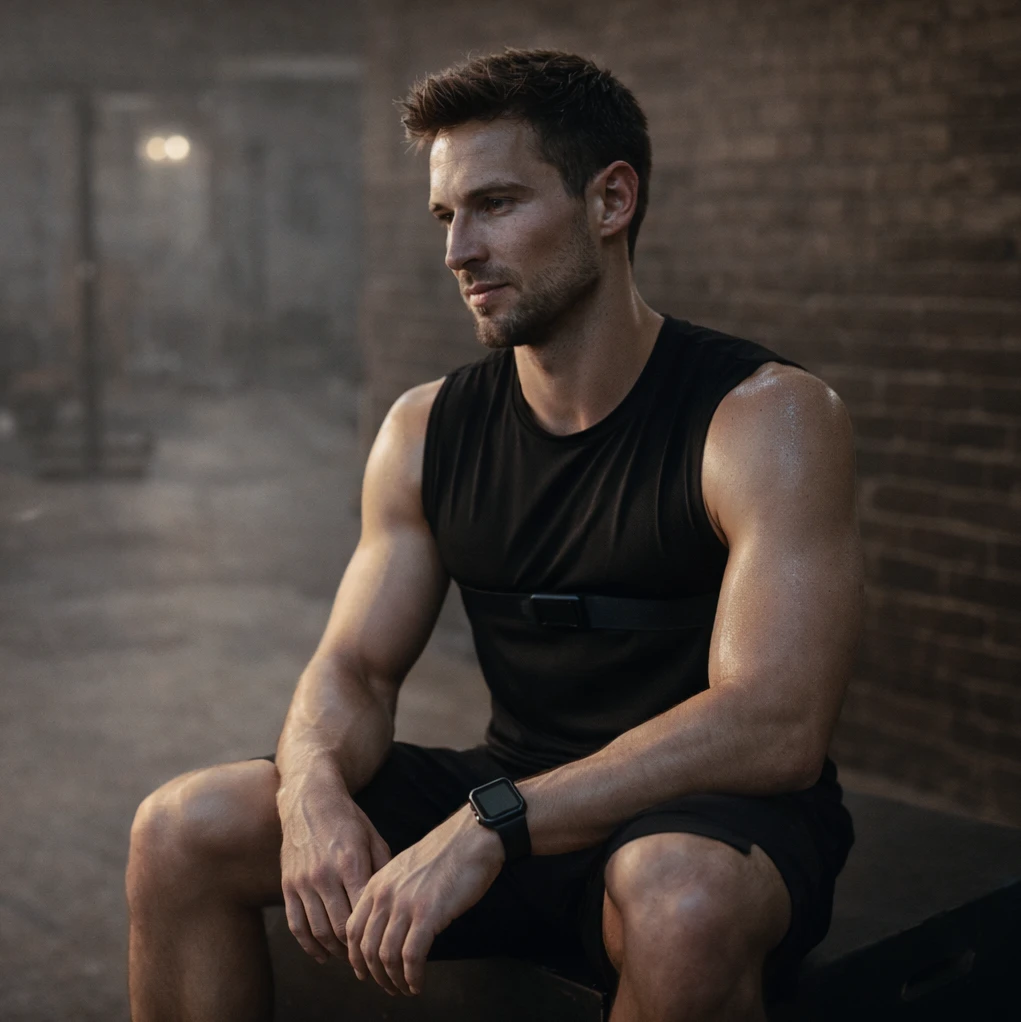 HRV measures the variation in time between heartbeats and reflects how well the body is recovering and adapting to stress