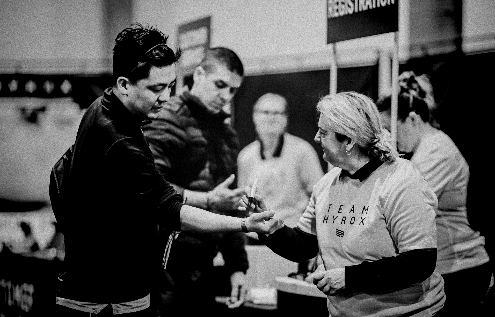HYRPX Volunteer at Registration Desk