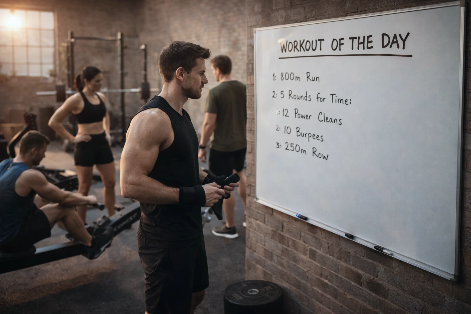 A WOD is the prescribed workout assigned for a specific training session