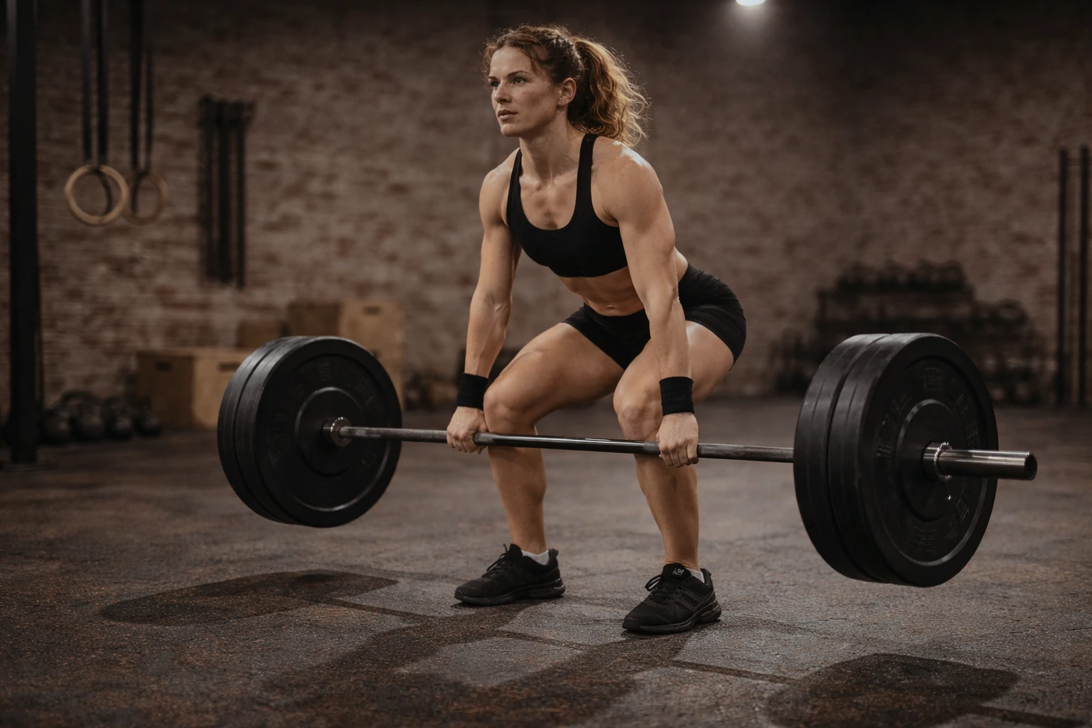 athlete performing a heavy single repetition with perfect technique