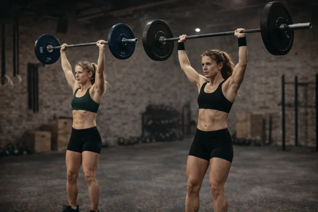 Scaled means adjusting a workout’s load, volume, or movements to suit an athlete’s ability while maintaining intent