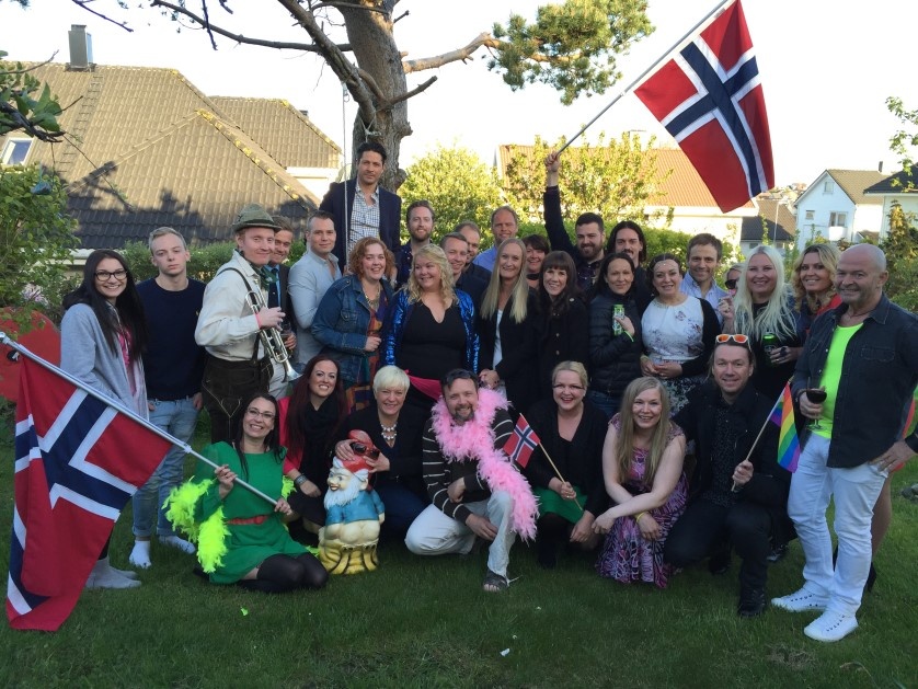 MGP-FEST TASTA: For en herlig gjeng. NIBE Foto.