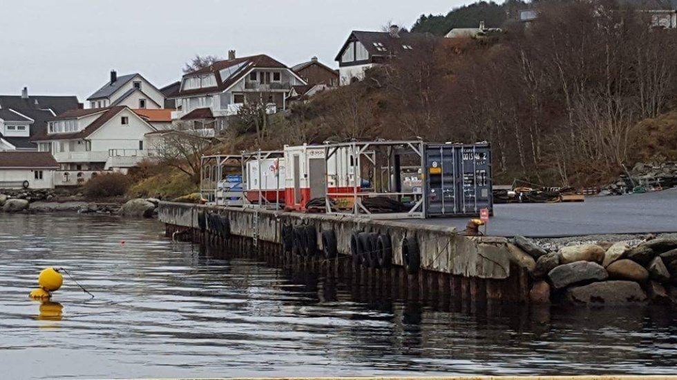 Her i området ved Tastasjøen ble den døde personen funnet fredag formiddag. FOTO: PER THIME