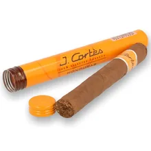 J Cortes *Orange* Tubed Corona Honduran Cigars (Single Tubed Cigar)