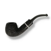 Dr Plumbs 9mm filtered Black Sandblast Dinky Pipe 4518-SB