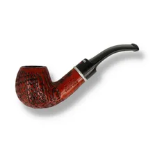 Dr Plumbs 9mm filtered Carved Dinky Briar Pipe 4518-C