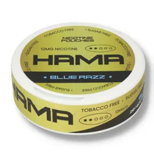 Hama Tobacco Free Nicotine Pouches Blue Razz 12mg