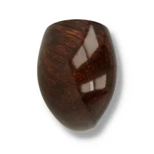 Close up of polished briar bowl on Peterson 160th Anniversary pipe showing rich grain detail