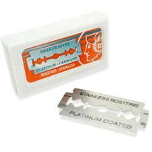 Merkur Solingen Steel Platinum Coated Traditional Razor Blades