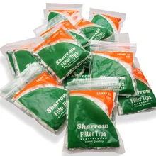 Wilsons of Sharrow Skinny 6mm Extra Long XL Filter Tips (20 Packs)