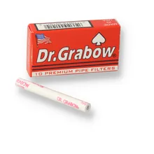 Dr. Grabow 6mm Absorbent Paper Pipe Filters (Pack of 10)