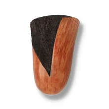 Paronelli Reverse Calabash Half Rustico Briar Pipe
