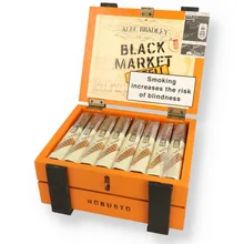 Alec Bradley Black Market ESTELI Robusto Cigars (Full Box of 24 Cigars)