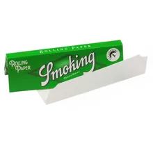 Smoking Regular Green Cigarette Papers (cut corners)