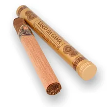 Vasco Da Gama Fina Corona Capa De Oro Tubos (Single Cigar)