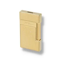 S.T.Dupont BQ Slimmy Gold Diamond Head Luxury Lighter 028009