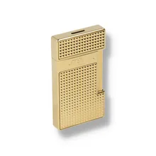 S.T.Dupont BQ Slimmy Gold Diamond Head Luxury Lighter 028009