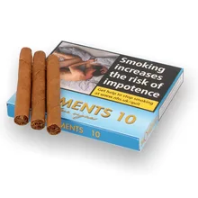 Moments Blue Miniature Cigars (10 Cigars)