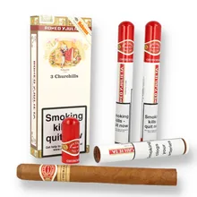 Romeo y Julieta Churchills (Box of 3 Tubed Cuban Cigars)