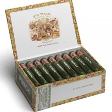 Punch Petit Coronation (Box of 25 Tubed Cuban Cigars)