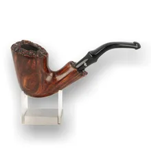 Peterson 2017 Plato Black & White Freehand Briar Pipe 10