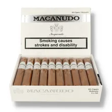 Macanudo Inspirado White Robusto Honduran Cigar (Full Box of 20 Cigars)