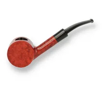 EA Carey Freestand Honey Quarter Bent Whistle 610 9mm Briar Pipe