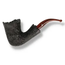 **RARE** Peterson Plateau Black Sandblast Briar Pipe 88