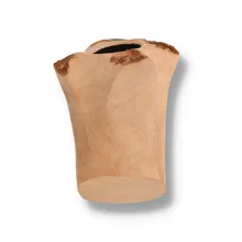 Erik Nørding Signature 181 natural briar pipe with black acrylic stem and organic freehand shape