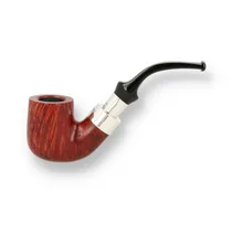 **RARE** Peterson Walnut Silver Spigot 338 Briar Pipe 162