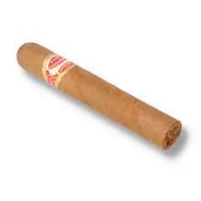 Por Larrañaga Picadores No. 1 single handmade Cuban cigar with a light brown wrapper, rounded cap and traditional ornate red, cream and gold Por Larrañaga band.