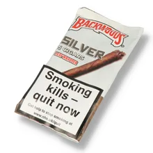 Backwoods Silver (Formerly Russian Cream) All Natural Tobacco (Pack of 5 Cigars)