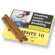 Moments Yellow Original Miniature Cigars