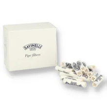 Savinelli 9mm Activated Charcoal Pipe Filters (Box of 30)
