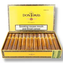 Don Tomas Clasico Robusto Hand Rolled Honduran Cigars (Full Box of 25 Cigars)