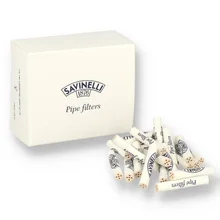 Savinelli 6mm Activated Charcoal Pipe Filters (Box of 30)