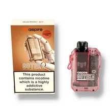 Aspire Gotek Sub-Ohm Budget Rechargeable Vape Starter Kit (Pink)