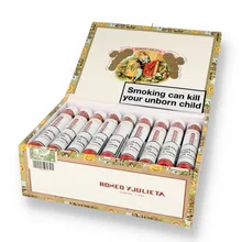 Romeo Y Julieta No.2 (Box of 25 Tubed Cuban Cigars)