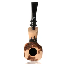 Erik Nording Signature Rustic Freehand Briar Pipe 162