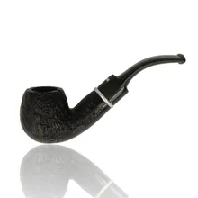 Dr Plumbs 9mm filtered Black Sandblast Dinky Pipe 4518-SB